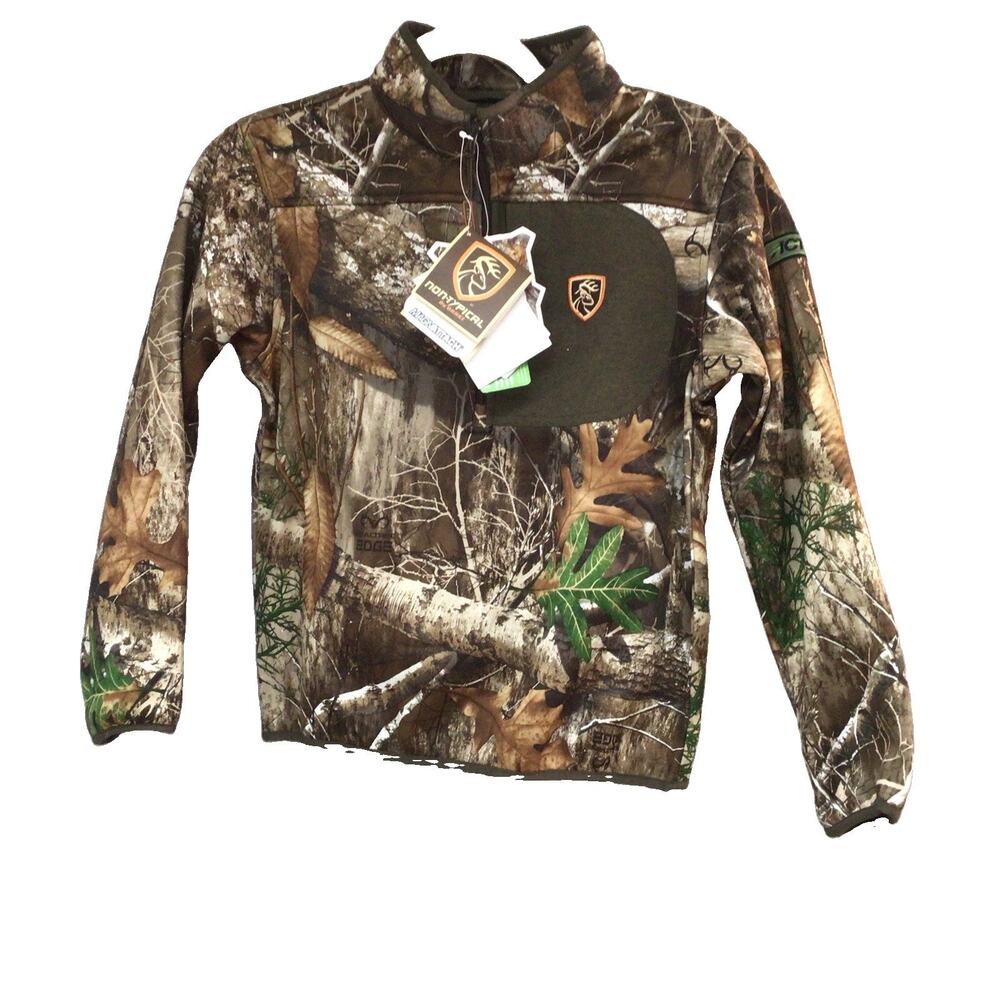 Drake Non Typical Youth Endurance Pullover Size 10 Real Tree Edge Pattern New